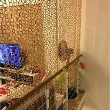 1 м x 2 м из ротанга бамбука занавески украшения комнаты Аксессуары разделитель biombo dekorasyon Декор