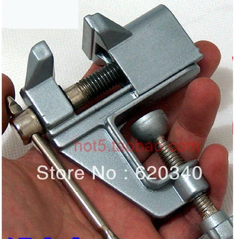 

Freeshipping High quality Mini Table Vice Aluminium Alloy Bench Screw Bench Vise for DIY Jewelries Craft mould Fixed Repair Tool