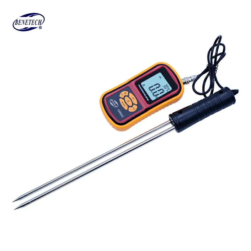 Измеритель влажности еды BENETECH GM640 100% оригинальный измеритель с зондом иглой