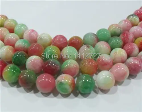

Beautiful 8mm Multicolor Kunzite Round Loose Beads Women Fashion Jewelry Making Design Natural Stone 15" BV152 Wholesale Price