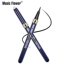Music Flower жидкая подводка для глаз карандаш набор длительный водостойкий инструмент для подводки глаз супер тонкий легко носить быстро сухой макияж аппликатор
