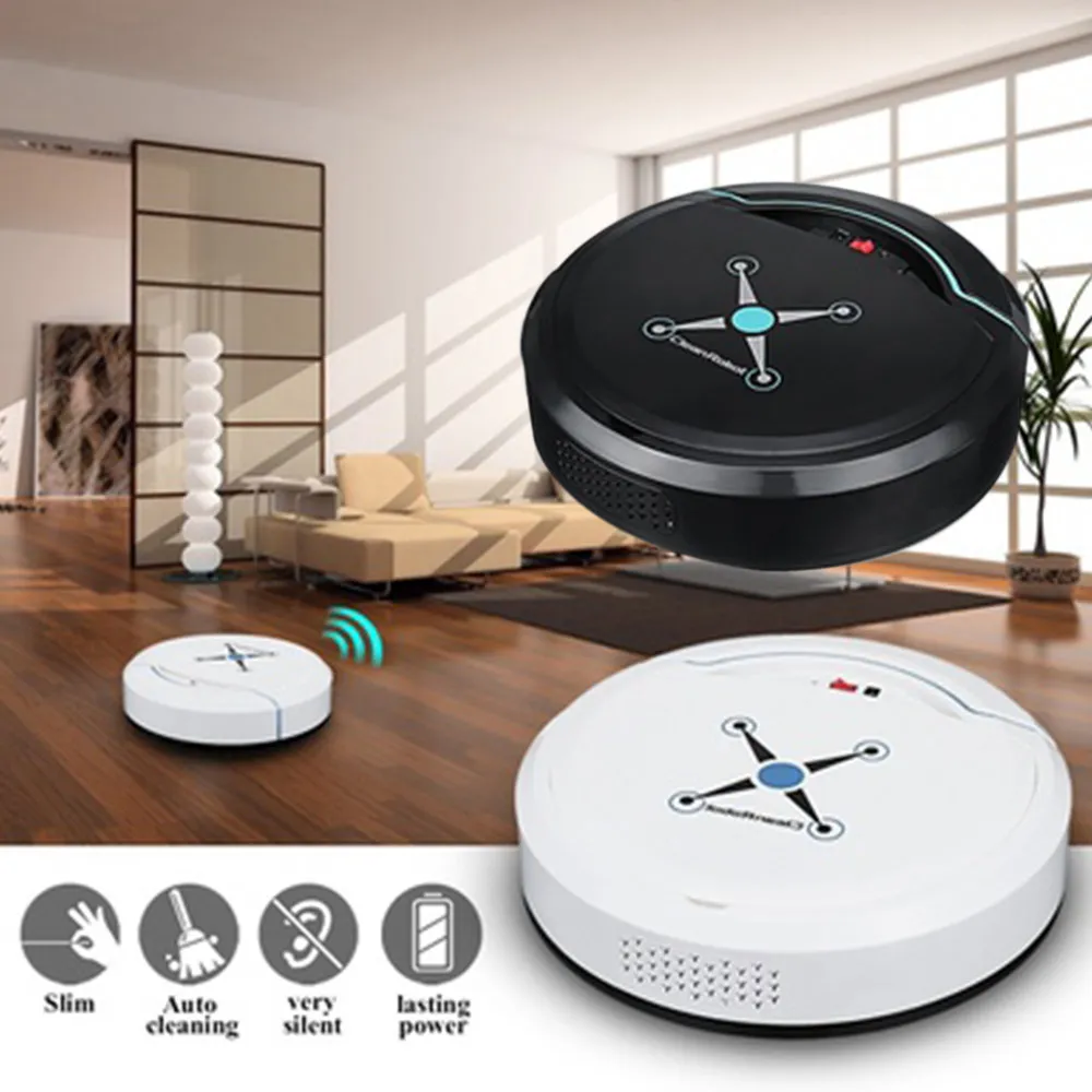 

USB Rechargeable Household Cleaning Mop the Floor Smart Electric Wireless Sweep Robot Automatic Cleaner Robot Vacuum Cleaner