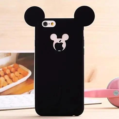 Распродажа 6 plus мягкий силиконовый чехол для телефона с Микки Маусом акция