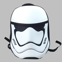 2017 cool 3d negro star guerra bolsas escolares para adolescentes muchachos Niños Bolsa Enfant Schooltas Niños Mochila de Dibujos Animados Mochila Sac un