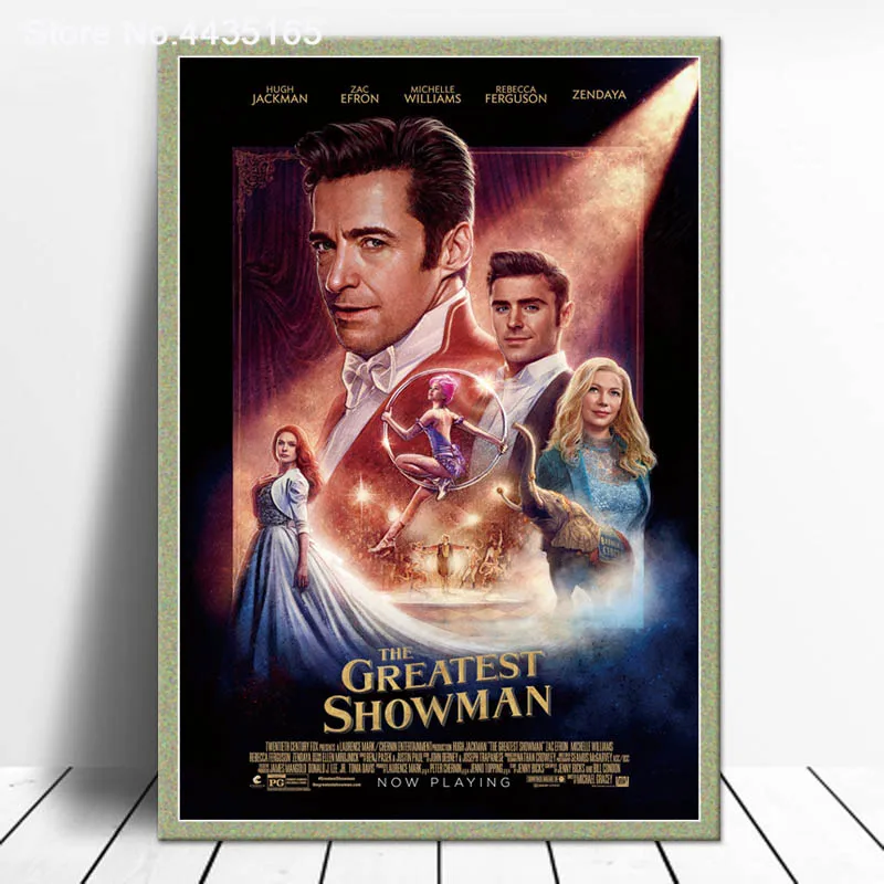 The Greatest Showman 2017 Art Poster 48x32" 36x24" Hugh Jackman Movie Print Silk 