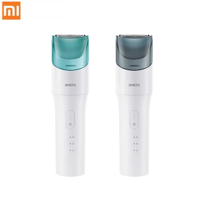Дешево Xiaomi SMATE Детский Электрический триммер для волос USB Водонепроницаемый триммер для стрижки перезаряжаемый ультра тихий автоматический тримм...