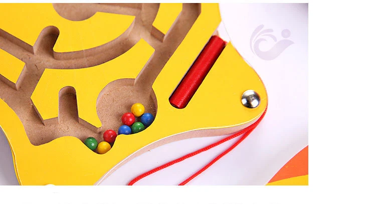 Детский Магнитный лабиринт, игрушка деревянная головоломка для детей игра игрушка Дети Ранний Образовательный мозговой тизер деревянная игрушка интеллектуальная головоломка доска