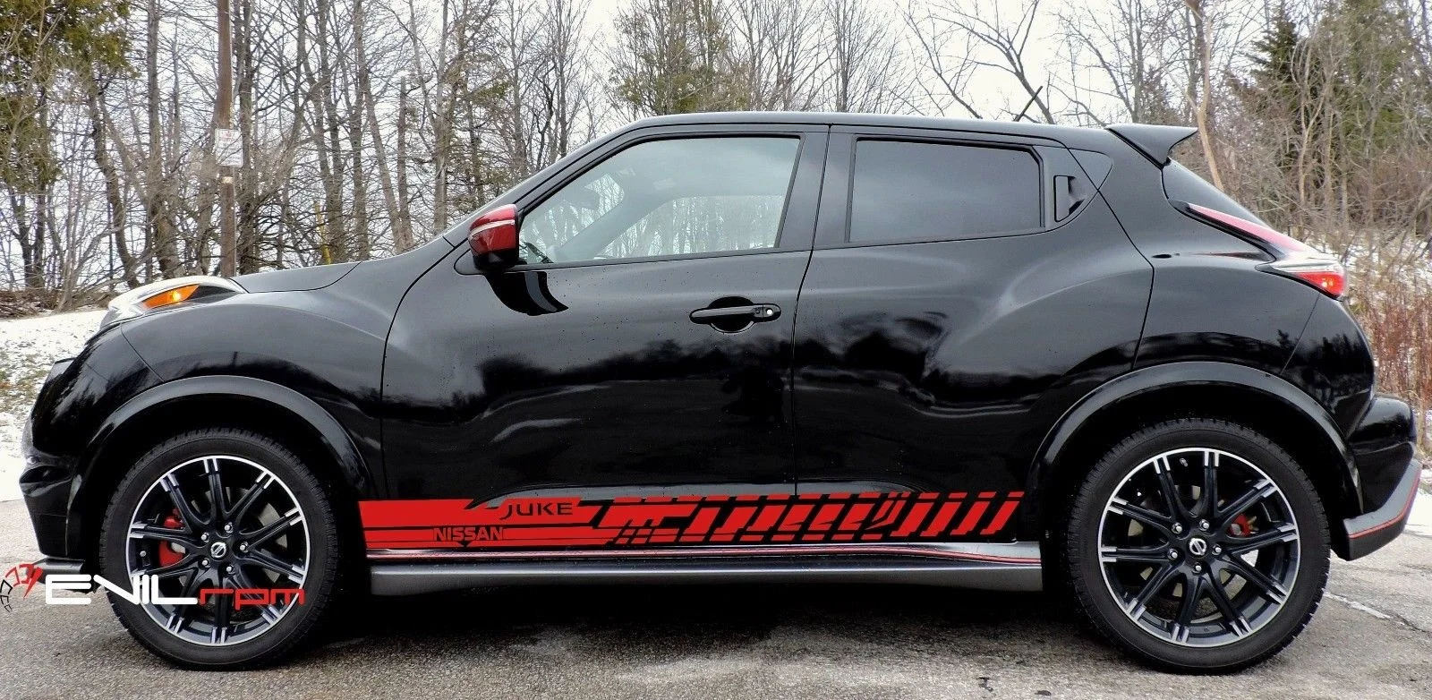 

For 1Set/2pcs Side stripe vinyl Decal Sticker Side Stripe Kit for NIssan JUKE NISMO JDM custom Car styling