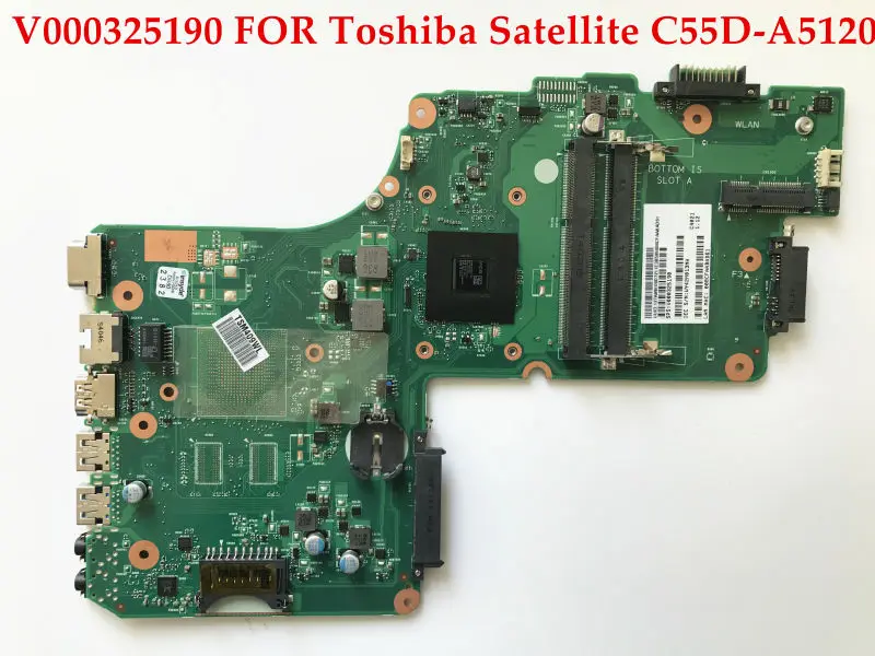 Высококачественная материнская плата для ноутбука Toshiba Satellite C55D-A5120 V000325190 AMD