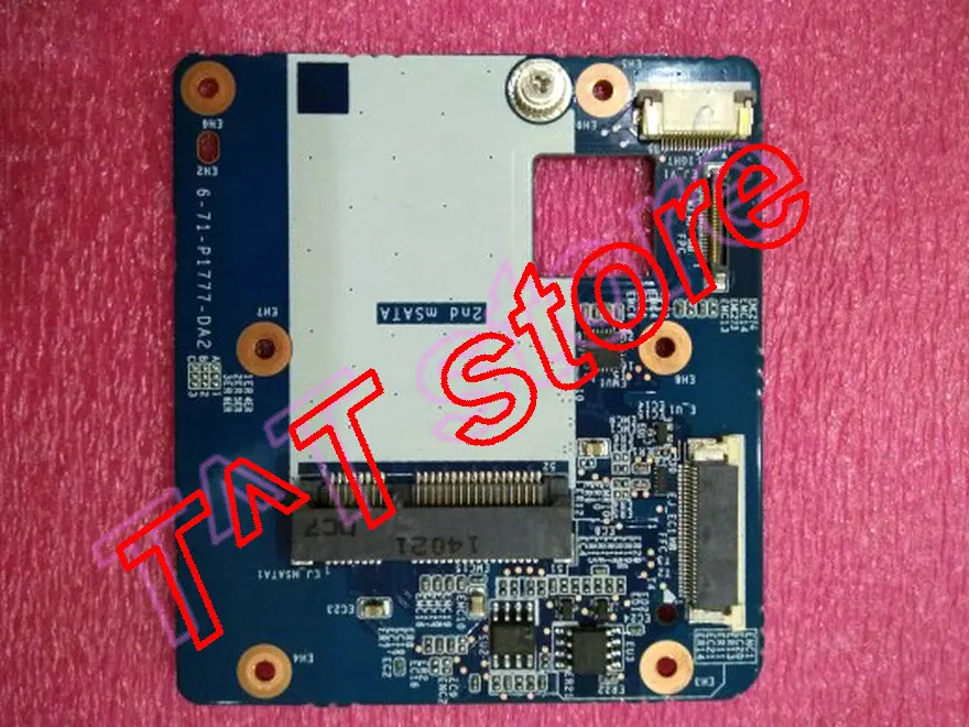 original P177SM P177SM-A mSATA board 6-71-P1777-DA2 test good free shipping original P177SM P177SM-A mSATA board 6-71-P1777-DA2 test good free shipping