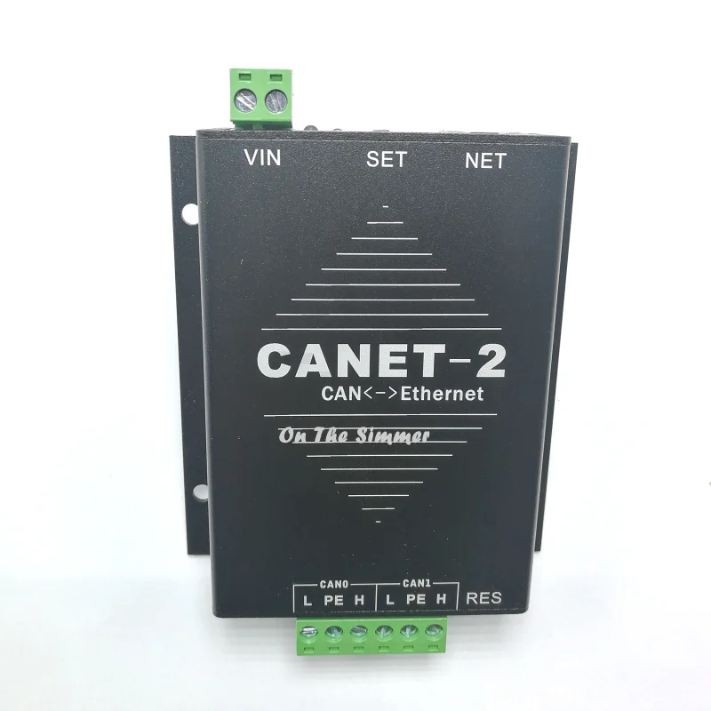 

Ethernet to CAN bus CANET-200T supports two development of CANTest