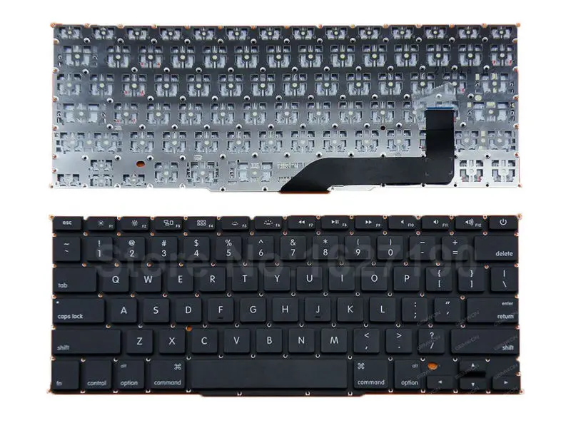 

US Keyboard For Apple Macbook Pro A1398 15" BLACK For Backlit New Laptop Keyboards With