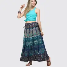 Осенняя африканская длинная юбка с высокой талией плиссированная элегантная юбка макси с цифровым принтом ремень облегающая одежда для женщин