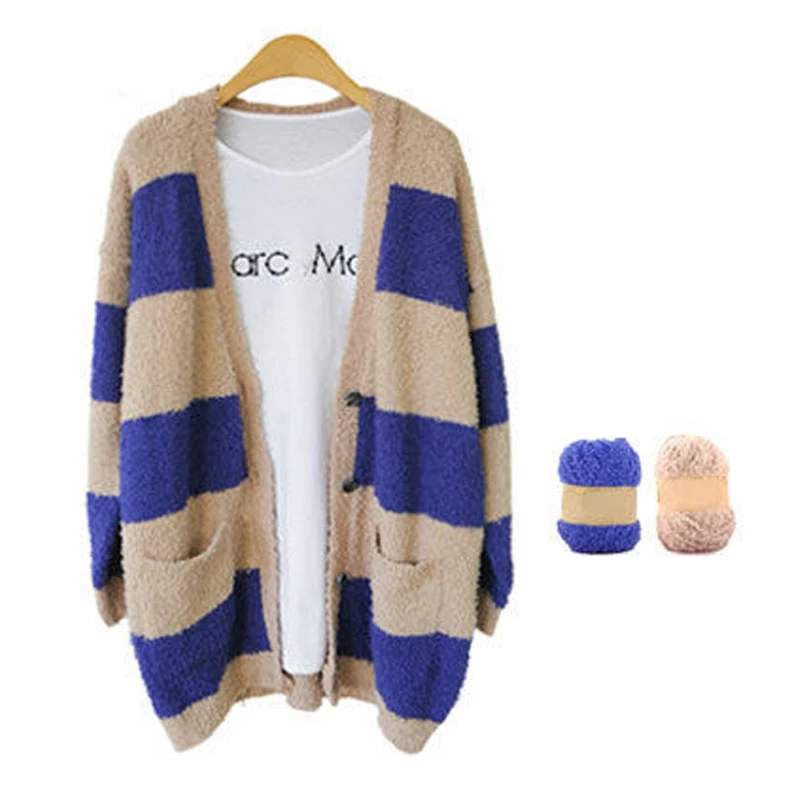 100 г Лидер продаж искусственная пудра оптовая продажа полиэфир 3 слоя вязание