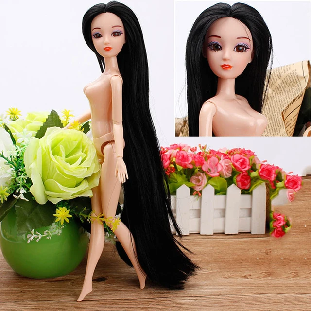 Conjunto de brinquedo de maquiagem princesa infantil, manequim cabeça DIY,  boneca penteado multi estilo, cabelo brinquedo menina, presente de vestir  para meninas - AliExpress