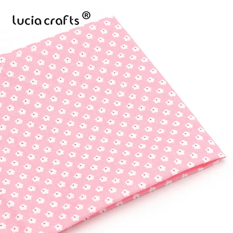 Lucia crafts, 1 шт./лот, 50x50 см, хлопковая ткань для шитья, для рукоделия, Лоскутная ткань, ткань для детского постельного белья, текстильная кукла H0802 - Цвет: Type 3