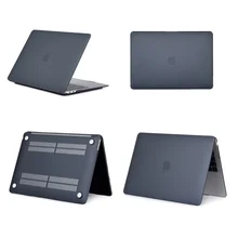 Матовый Жесткий Чехол для ноутбука MacBook Air 11 13 Pro retina 12 13 15 дюймов жесткий чехол Pro 13 15 с сенсорной панелью и ID