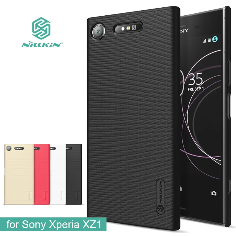 Для sony Xperia XZ1 чехол Nillkin супер матовый защитный жесткий чехол для задней панели ПК черный чехол для sony Xperia XZ1 матовый Nilkin чехол для телефона