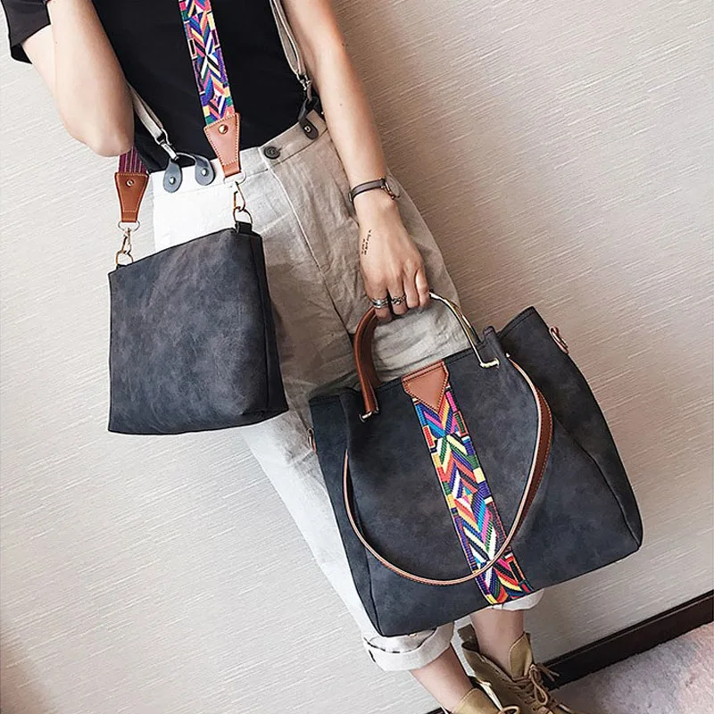  Leather Women Shoulder Bags Fashion Top-Handle Handbags Casual Tote Bags Designer Messenger Bags Hi - 32869232392