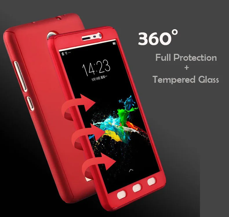 ... 4x Xiaomi Redmi For Full 360 Case 4 Body Protection Note