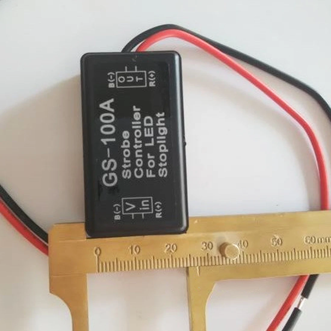Tonewan GS 100A 12 24 в контроллер вспышки Flasher для светодиодный мигающий задний стоп