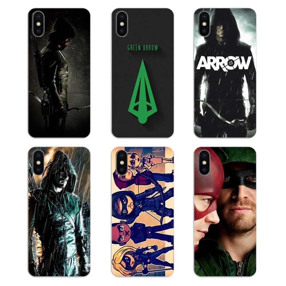 

Silicone Phone Case Cover For Motorola Moto X4 E4 E5 G5 G5S G6 Z Z3 G3 C Play Plus Justice League Green Arrow Oliver Queen Comic