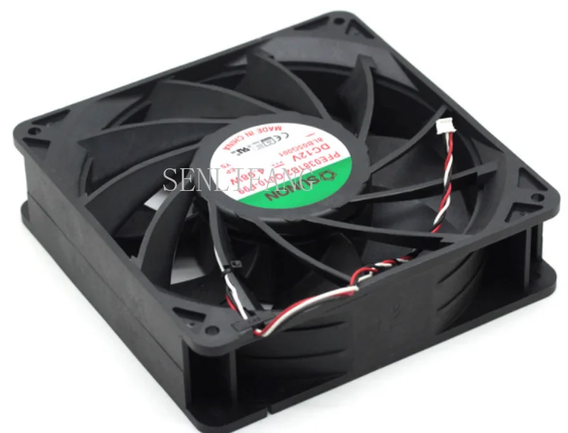 PFE0381B2-Q010-F99 14038 12 V 4,08 W три-проводное Охлаждение вентилятором