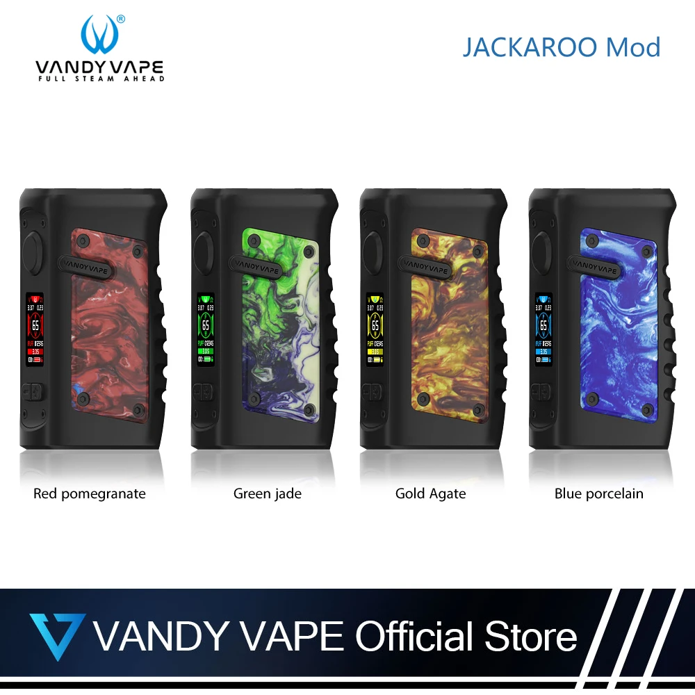 Vandy vape JACKAROO Mod SUBTANK система совместимый с JACKAROO бак распылитель Водонепроницаемый без одной батареи 18650/21700