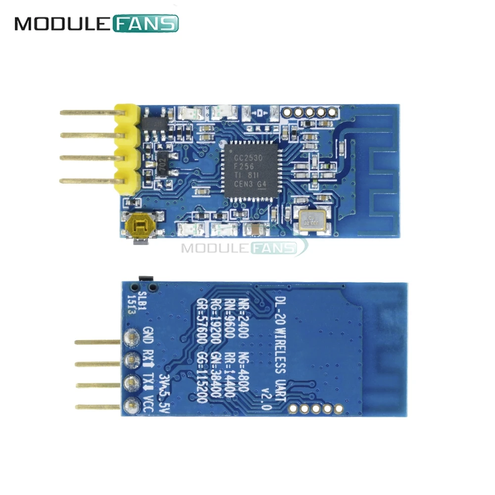 DL 20 дистанционный ZigBee CC2530F256RHAR CC2530 2 4G беспроводной последовательный модуль