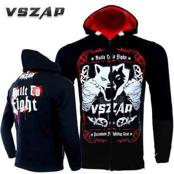 

VSZAP MMA Wolf Animal Sports Jersey Fight Casual Sweatshirts Boxing Muay Thai Tights