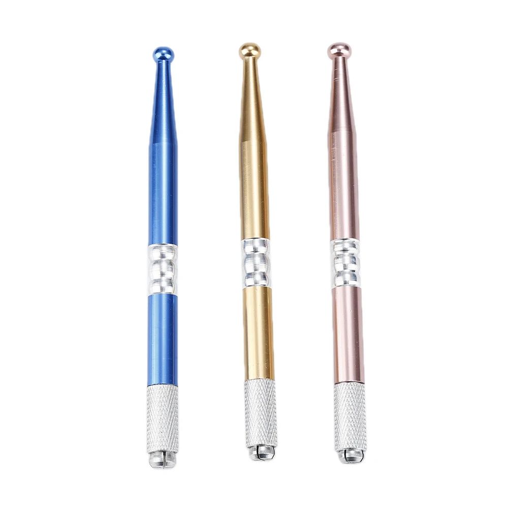 

New Eyebrow Pen Microblading Pen Tattoo Machine Permanent Makeup Eyebrow Tattoo Manual Pen Needle Blade Slot Hot Sale