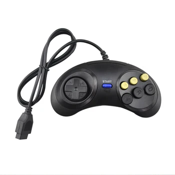 

xunbeifang 2pcs a lot Game Controller for SEGA Genesis 6 Button Gamepad for SEGA Mega Drive