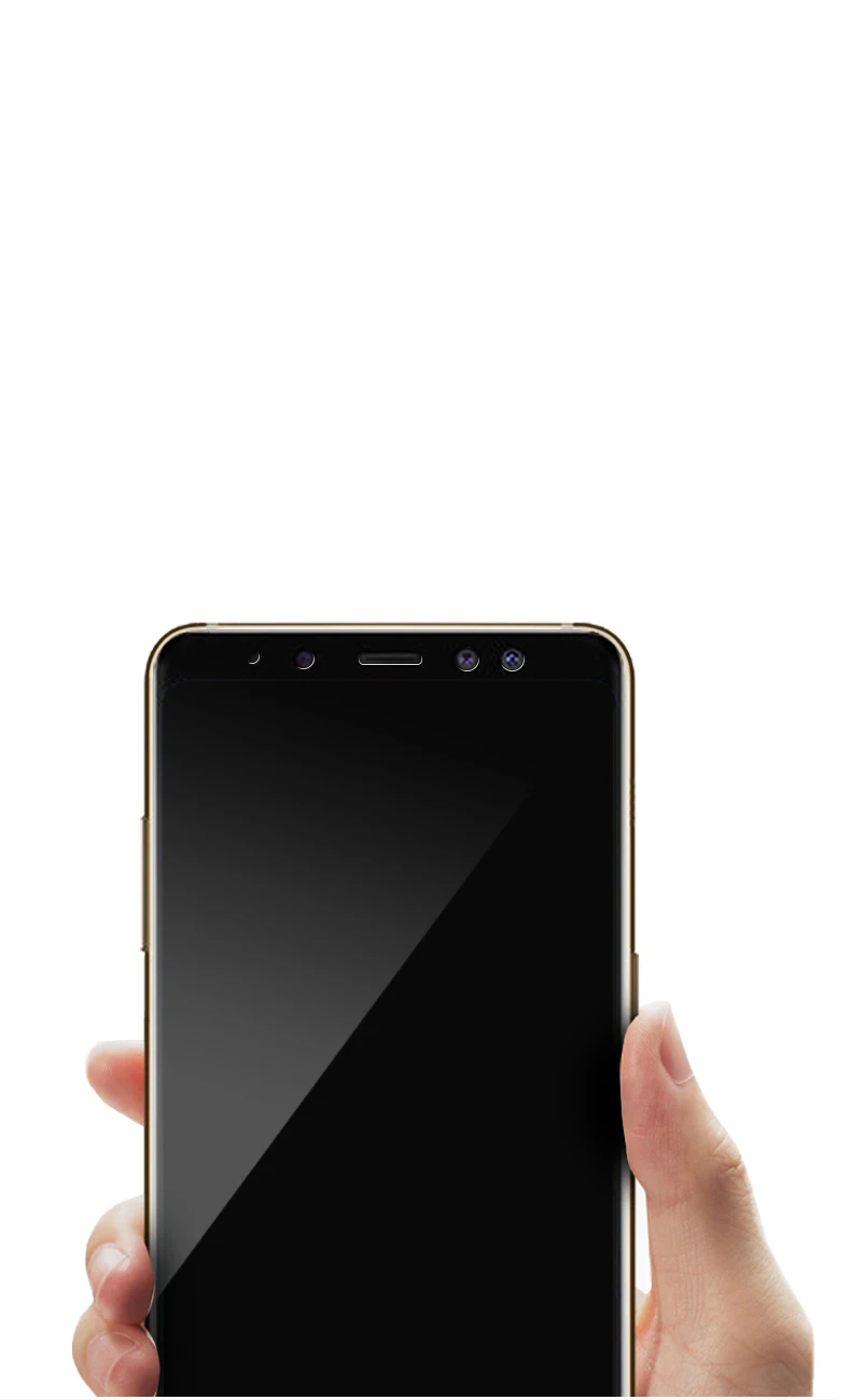 Защитное стекло для samsung Galaxy A8 Plus, полное покрытие, армированное закаленное стекло для samsung A6 Plus, защитная пленка