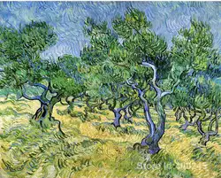 Интернет-Книги по искусству галерея Винсент Ван Гог ручной работы картины маслом Оливковая Роща высокое качество