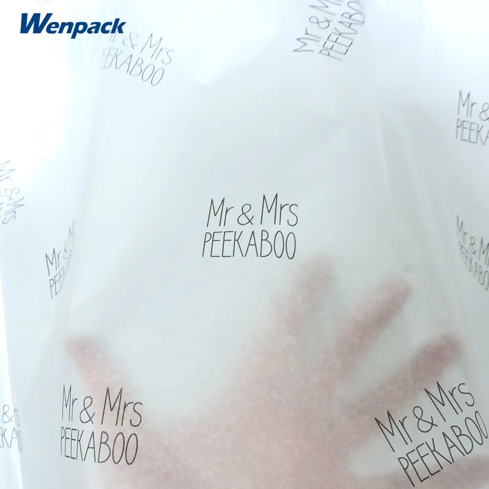 

custom printed logo gift wrapping tissue paper