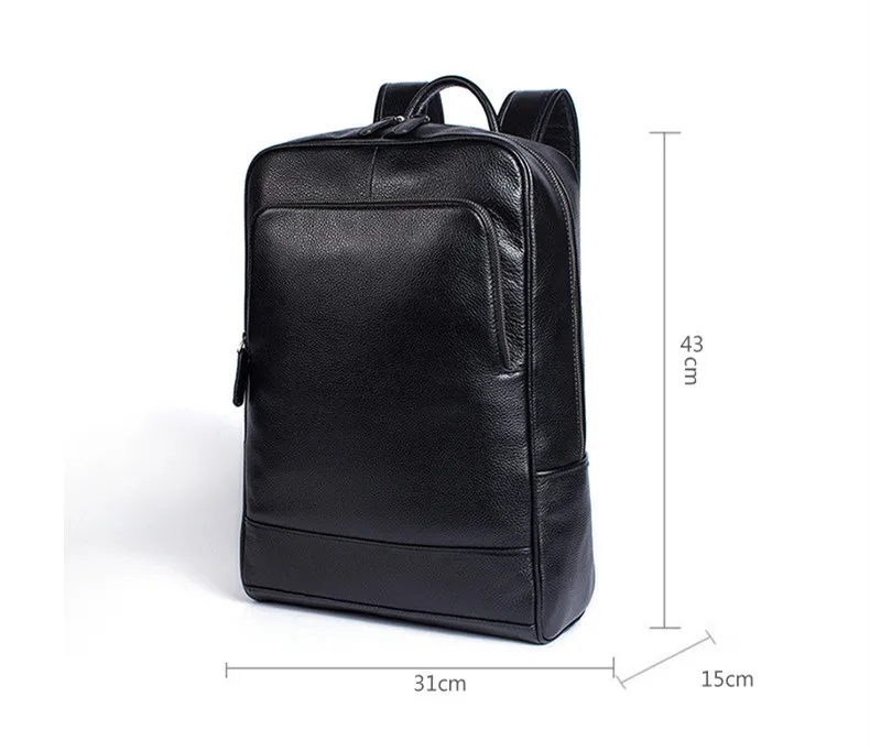 genuine leather men backpack (7)