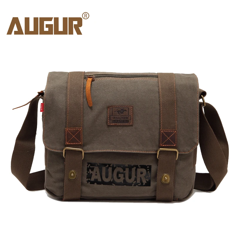 AUGUR Brand Men s Messanger Bags Hiqh Quality Canvas Shoulder Bags Male Army Military Crossbody Bag
