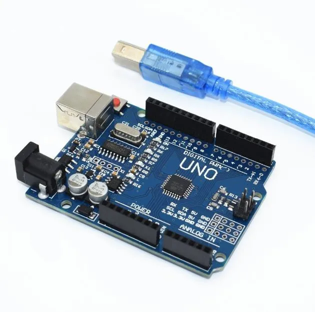 

1pcs UNO R3 MEGA328P CH340G for Arduino UNO R3 + USB CABLE