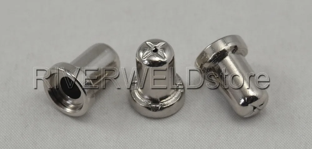 LG-40 PT-31 Plasma Cutter Consumable Extended Nickel-plated Tips/Nozzles 18866L For CUT40 50 50D Cutting Torch ,50pcs