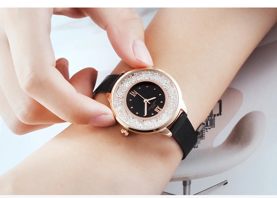 IBSO Brand Women Fashion Watch 2018 Mesh Strap Watch Female Watch 10