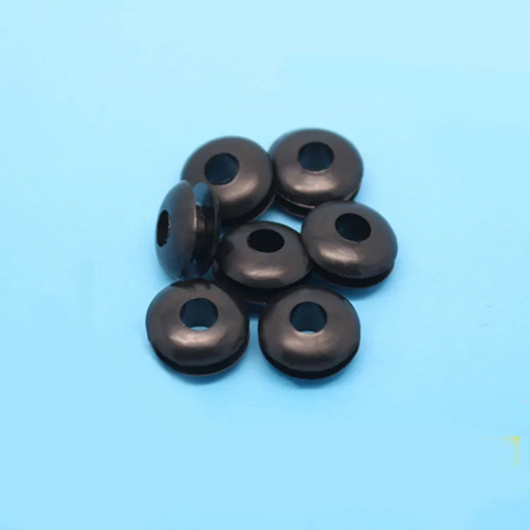 

Inner 4 mm Plastic Rubber grommet machine wire output, outlet LED Lighting cabinet cable wire protection rubber grommet