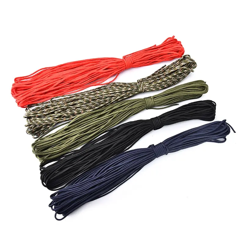 31 متر 7 حامل النوى Paracord ل بقاء المظلة الحبل الحبل التخييم تسلق حبل التنزه بقاء المعدات