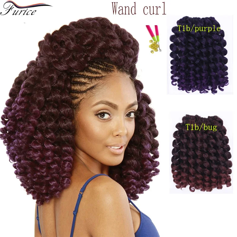 8 Afro Kinky Curly Hair Extension 8 Inch Wand Curl Hair Extension