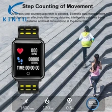 Смарт-часы IP68 Водонепроницаемый Смарт фитнес-браслет монитор сердечного ритма Смарт Браслет цветной экран smartband pk l5 r15 q9 f01