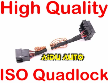 

ISO To Quadlock Canbus Adapter CABLE Harness Upgrade RCD330 187B RCD510 Conversion Cable FOR Polo Jetta Golf Tiguan Passat CC