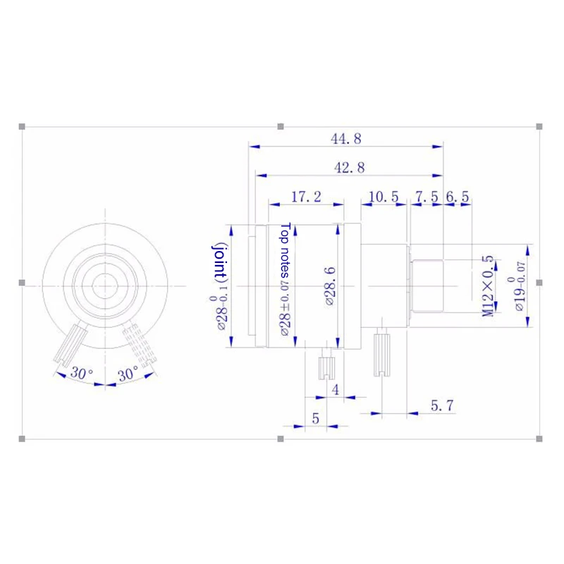 HD cctv объектив 3.0MP M12 2,8-12 мм варифокальный cctv IR HD объектив, F1.4, ручной фокус зум