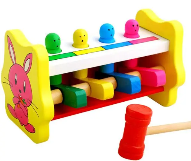 

WYNLZQ Wooden Sound Knocks Beat Educational Toy For Children Puzzle Baby Kids Birthday Gifts School Kindergarten Christmas 2019