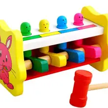 WYNLZQ деревянные звуковые узелки Beat обучающая игрушка для детей Головоломка Детские подарки на день рождения школа детский сад Рождество