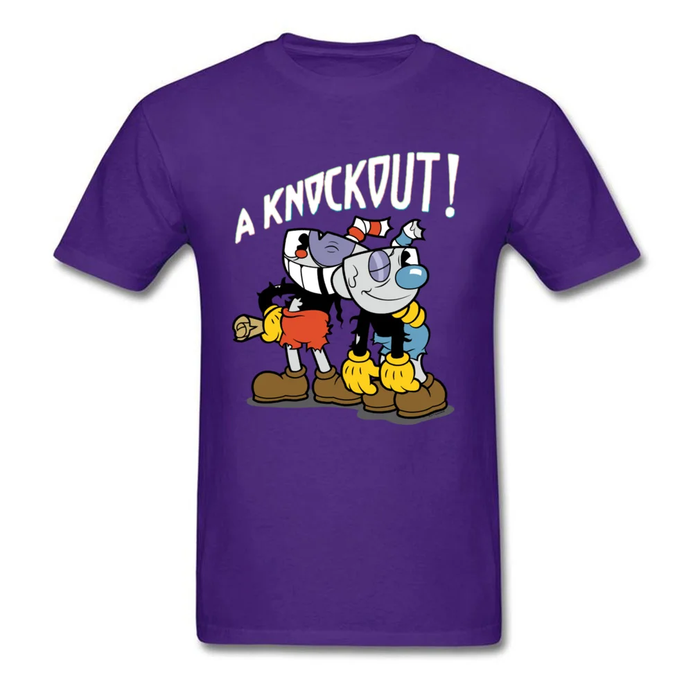 Knockout VALENTINE DAY Cotton O-Neck T Shirt Short Sleeve Family Tops Tees Coupons Printed Tshirts Drop Shipping Knockout purple