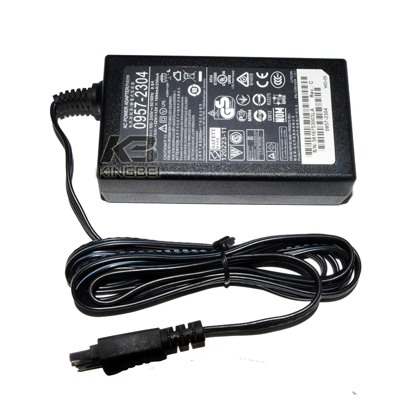 AC Adapter Charger for HP 0957-2304 32V 1094mA 12V 250mA With US Cable Printer